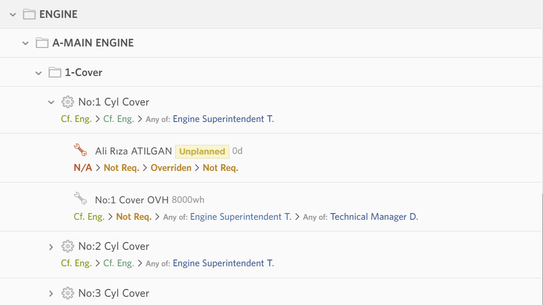 nested equipments mobile