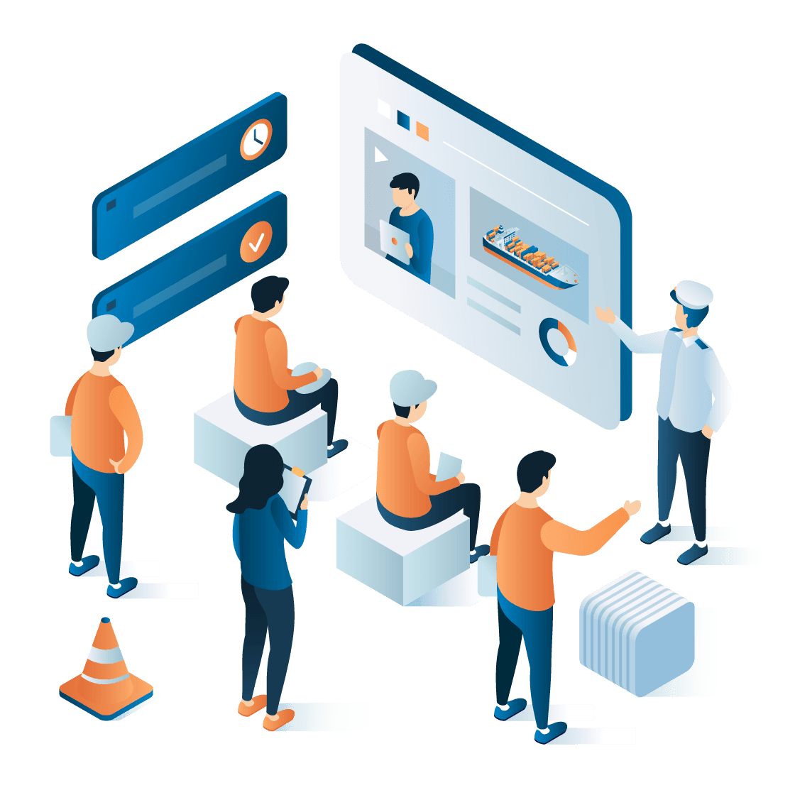 training - schedule and report